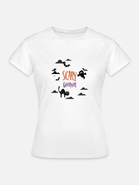 Gruseliger Gouverneur - Frauen T-Shirt - Weiß
