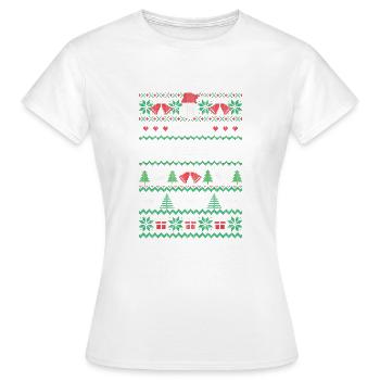Ein fröhlicher Liberaler - Frauen T-Shirt - Weiß - Vorne - AI Model Female 172 dark (172cm)