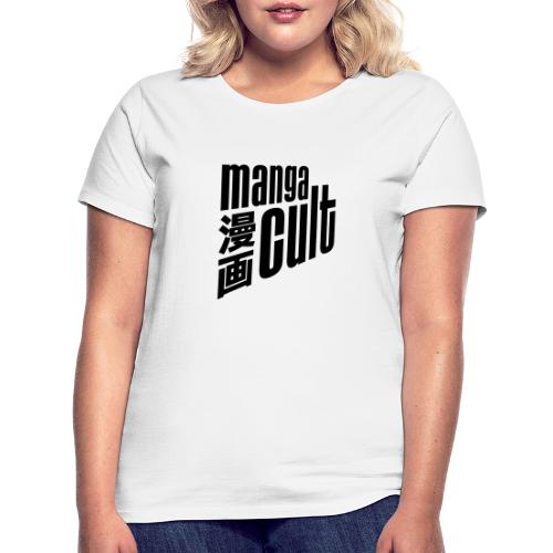 Manga Cult Logo Schwarz - Frauen T-Shirt