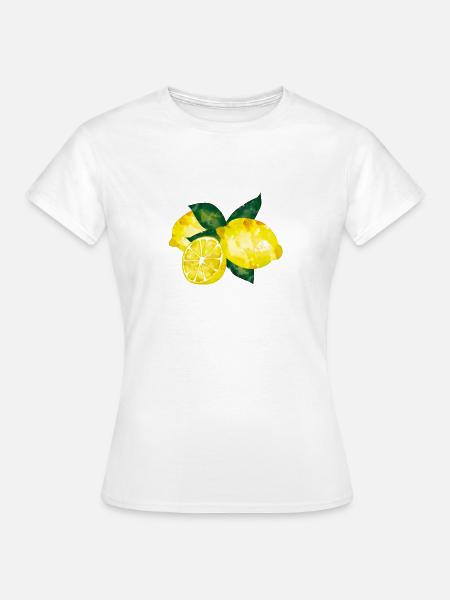 Lemons - Frauen T-Shirt - Weiß