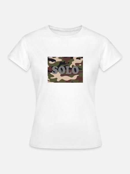 Solo - Frauen T-Shirt - Weiß