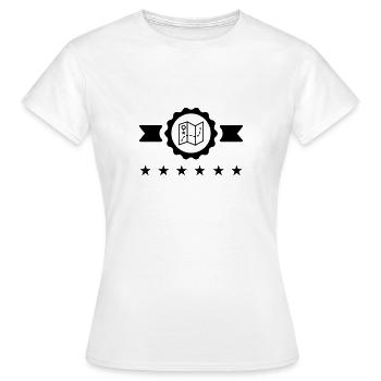 Orienteering / Orienteer / Orientierungslauf - Frauen T-Shirt - Weiß - Vorne - AI Model Female 172 dark (172cm)