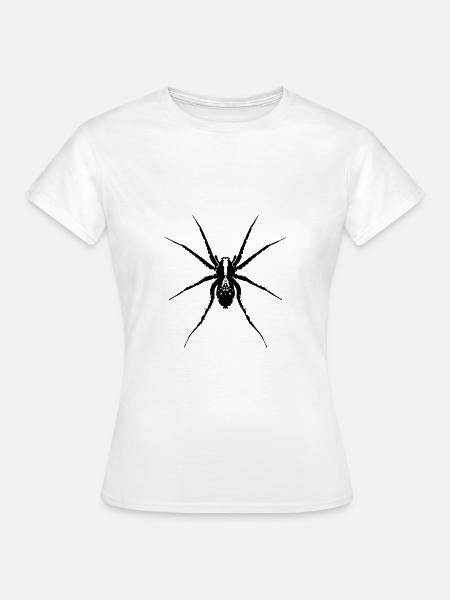 Araignée / Araignée loup - T-shirt Femme - blanc