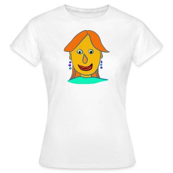 Beauty - Women's T-Shirt - white - Front - AI Model Female 172 dark (172cm)