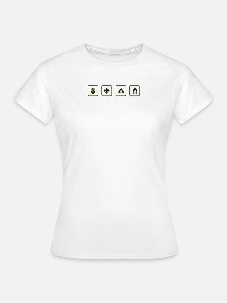 scout - T-shirt Femme - blanc
