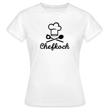 Chefkoch - Frauen T-Shirt - Weiß - Vorne - AI Model Female 172 dark (172cm)