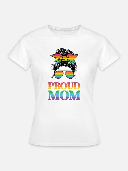 Stolze Mama - Frauen T-Shirt - Weiß