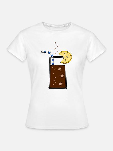 Glas_Cola - Frauen T-Shirt - Weiß