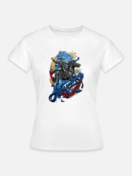 Gaucho Argentina - Frauen T-Shirt - Weiß