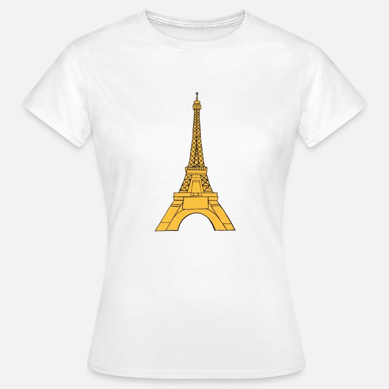 Eiffel Tower - Women's T-Shirt - white