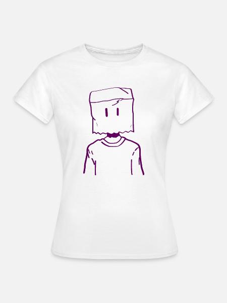 Box-Gesicht - Frauen T-Shirt - Weiß