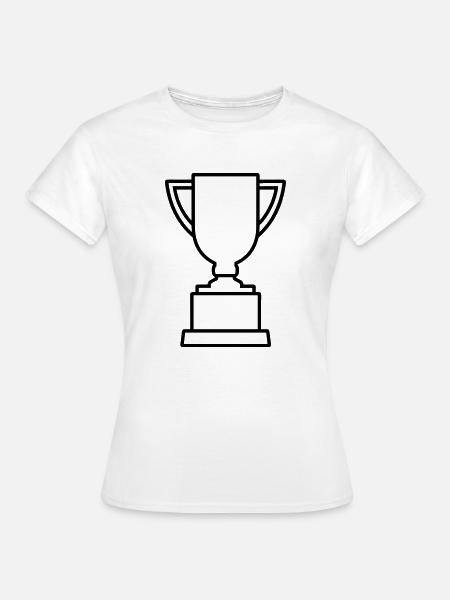 Trophäe - Frauen T-Shirt - Weiß