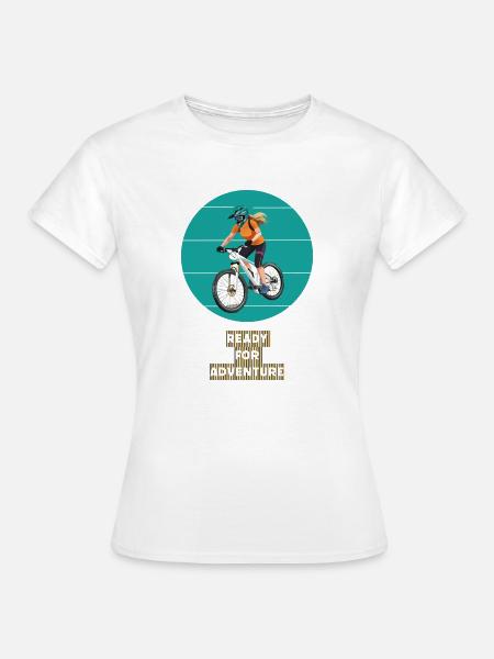 Fahrrad & Fahrradfan & Radsportler und Radsport - Frauen T-Shirt - Weiß