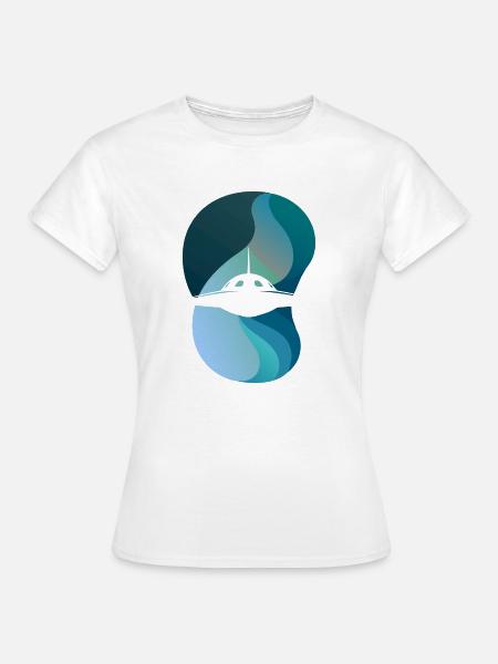 Raumschiff Invasion Mars - Frauen T-Shirt - Weiß