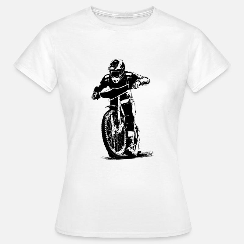 Speedway - Motorcycle Speedway - Women's T-Shirt - white