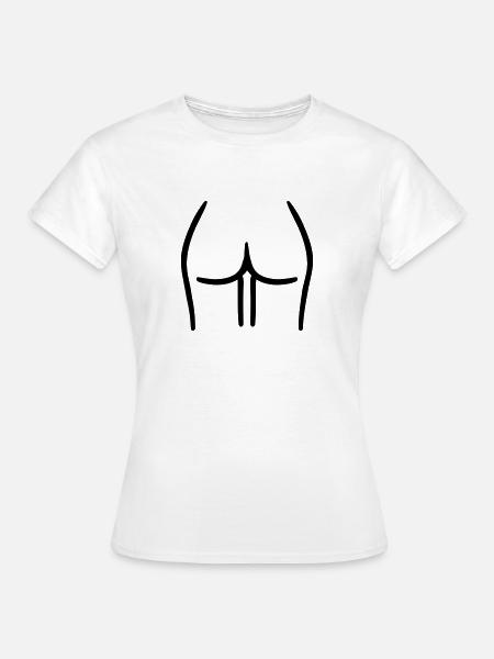 Po - Frauen T-Shirt - Weiß
