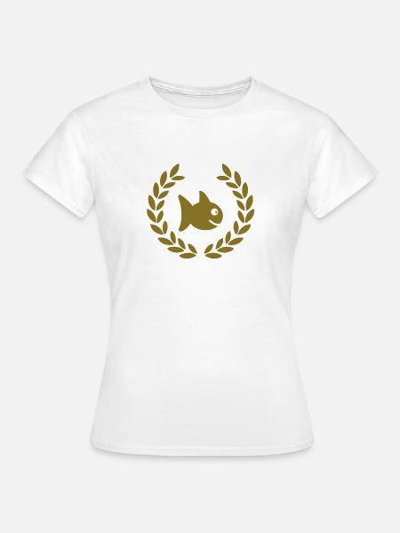 fish deluxe - Frauen T-Shirt - Weiß