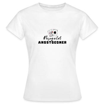 Cheating Fear Opponents - Women's T-Shirt - white - Front - AI Model Female 172 dark (172cm)
