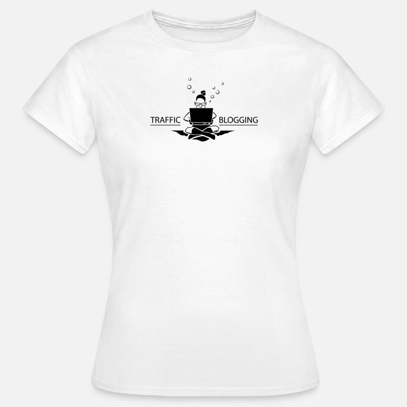Traffic Blogging - Women's T-Shirt - white