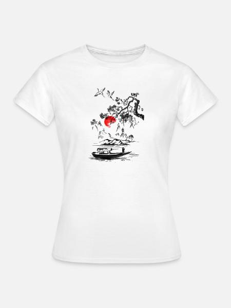 Japan-Traum - Frauen T-Shirt - Weiß