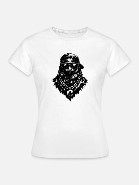 Hawkey - Frauen T-Shirt - Weiß