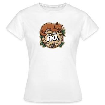 Bkh cannelle non - T-shirt Femme - blanc - Devant - AI Model Female 172 dark (172cm)