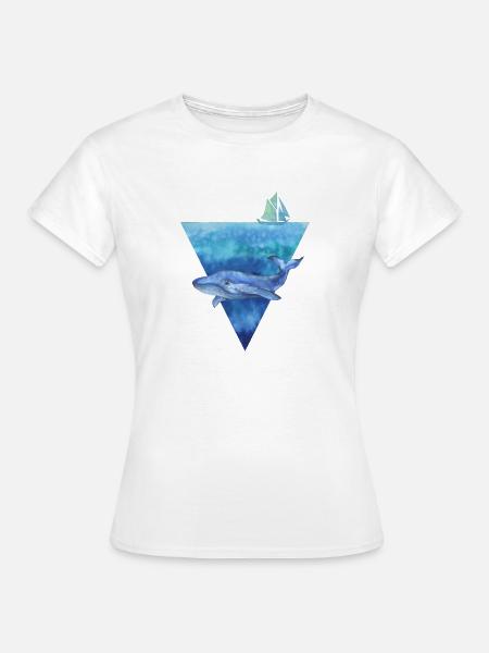 Wal Wal Wal - Frauen T-Shirt - Weiß