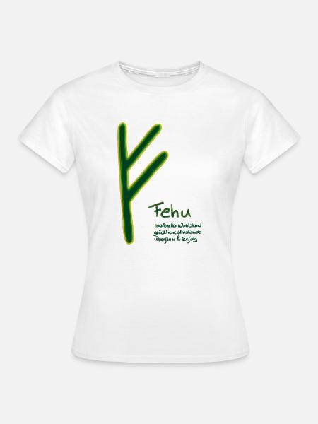 fehu - Frauen T-Shirt - Weiß