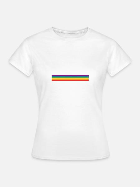 Pride-Bienenstock - Frauen T-Shirt - Weiß
