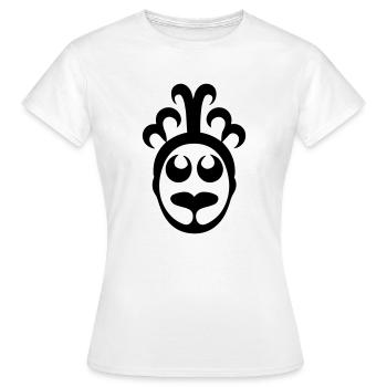 clown - T-shirt Femme - blanc - Devant - AI Model Female 172 dark (172cm)
