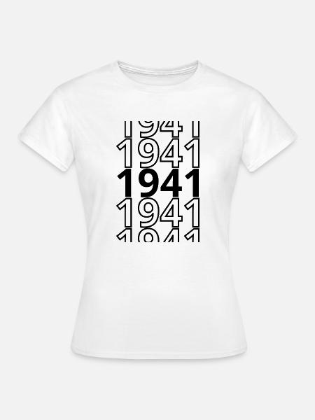 1941 1941 1941 - Frauen T-Shirt - Weiß