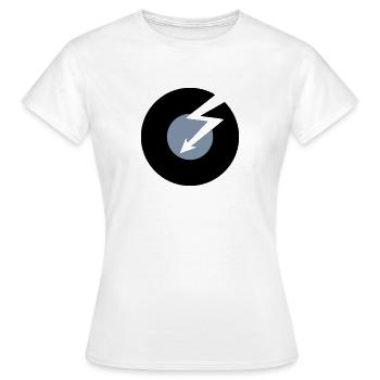 Venyl Flash - Women's T-Shirt - white - Front - AI Model Female 172 dark (172cm)