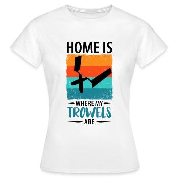 Plasterer Plasterer Plasterer Plasterer Gift - Women's T-Shirt - white - Front - AI Model Female 172 dark (172cm)
