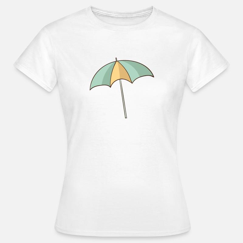 parasole - Maglietta da donna - bianco