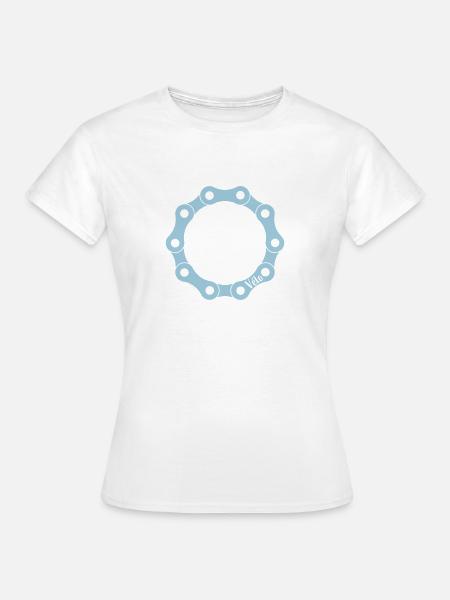Kettenvelo - Frauen T-Shirt - Weiß