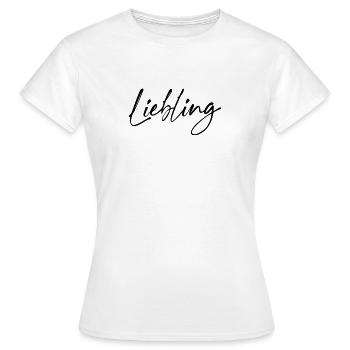 Liebling - T-shirt Femme - blanc - Devant - AI Model Female 172 dark (172cm)