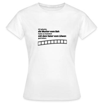 Trickfilm - Frauen T-Shirt - Weiß - Vorne - AI Model Female 172 dark (172cm)