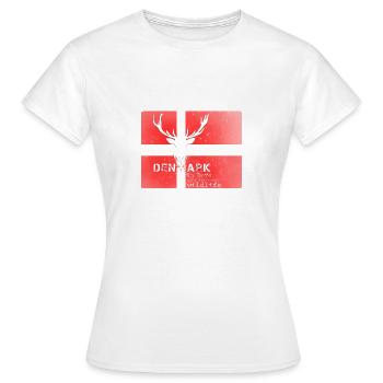 Denmark wildlife - Women's T-Shirt - white - Front - AI Model Female 172 dark (172cm)