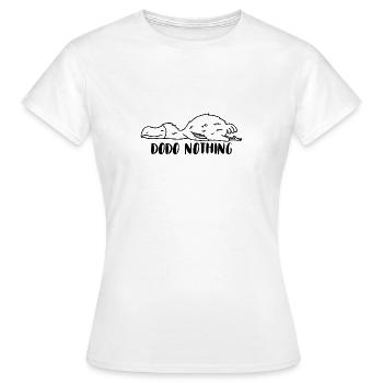 Dodo nothing - Frauen T-Shirt - Weiß - Vorne - AI Model Female 172 dark (172cm)