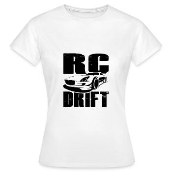 RC - dérive - T-shirt Femme - blanc - Devant - AI Model Female 172 dark (172cm)