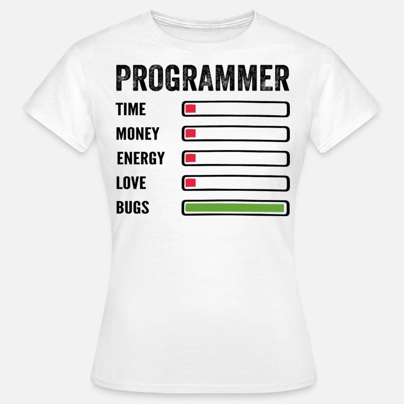 Entwickler Humor Programmierer Programmierer Programmierer - Frauen T-Shirt - Weiß