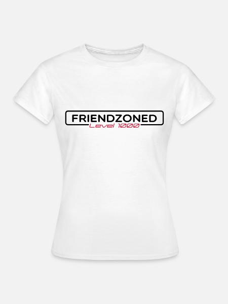 friendzone - Frauen T-Shirt - Weiß