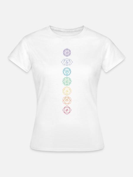 Hinduism Chakra Buddhism Sanskrit Meditation Vajr - Women's T-Shirt - white