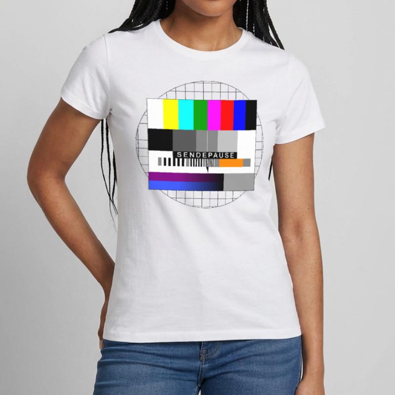 Broadcast Deadline Test Pattern Women's T-Shirt