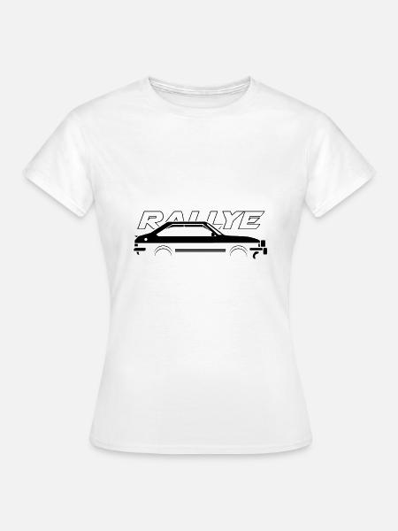 Rallye - Frauen T-Shirt - Weiß