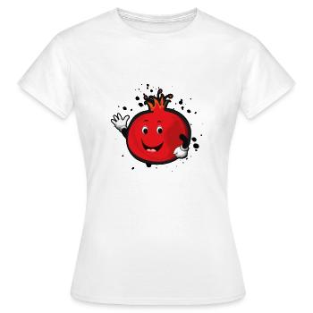 grenade - T-shirt Femme - blanc - Devant - AI Model Female 172 dark (172cm)