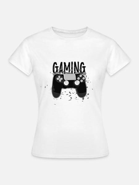 Gaming - Frauen T-Shirt - Weiß