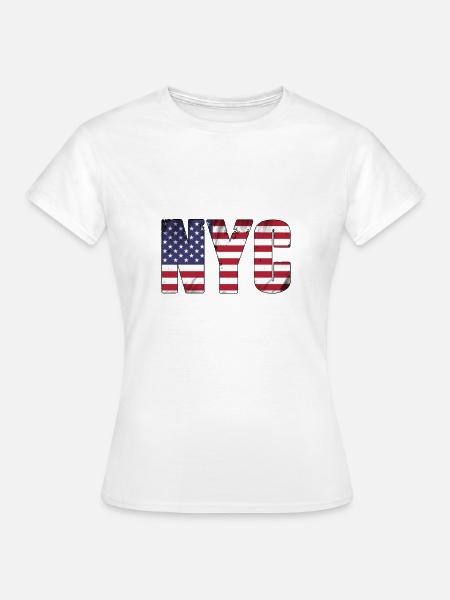 NYC - Frauen T-Shirt - Weiß