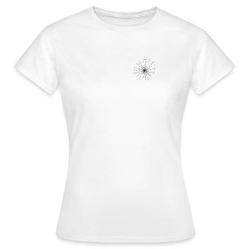 Cobweb - Women's T-Shirt - white - Front - AI Model Female 172 dark (172cm)