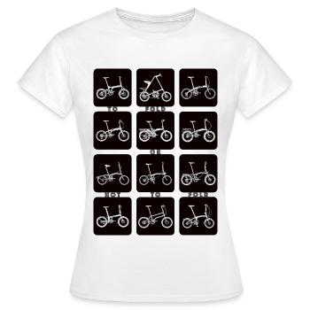 FALTEN ODER NICHT FALTEN - Frauen T-Shirt - Weiß - Vorne - AI Model Female 172 dark (172cm)